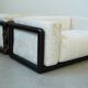 1973 “Cornaro” Sofa & Armchair Set by Carlo Scarpa for Simon