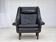 1960s, Danish highback armchair by Aage Christensen, furniture leather.