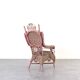 American Victorian Wicker Armchair from Heywood-Wakefield, 1910s.