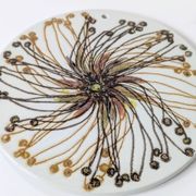 Set of 2 Royal Copenhagen trivets, Denmark, 1970s