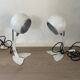 Lampe orientable eye ball, design italien années 70