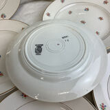 Vintage flat plates made in France Digoin