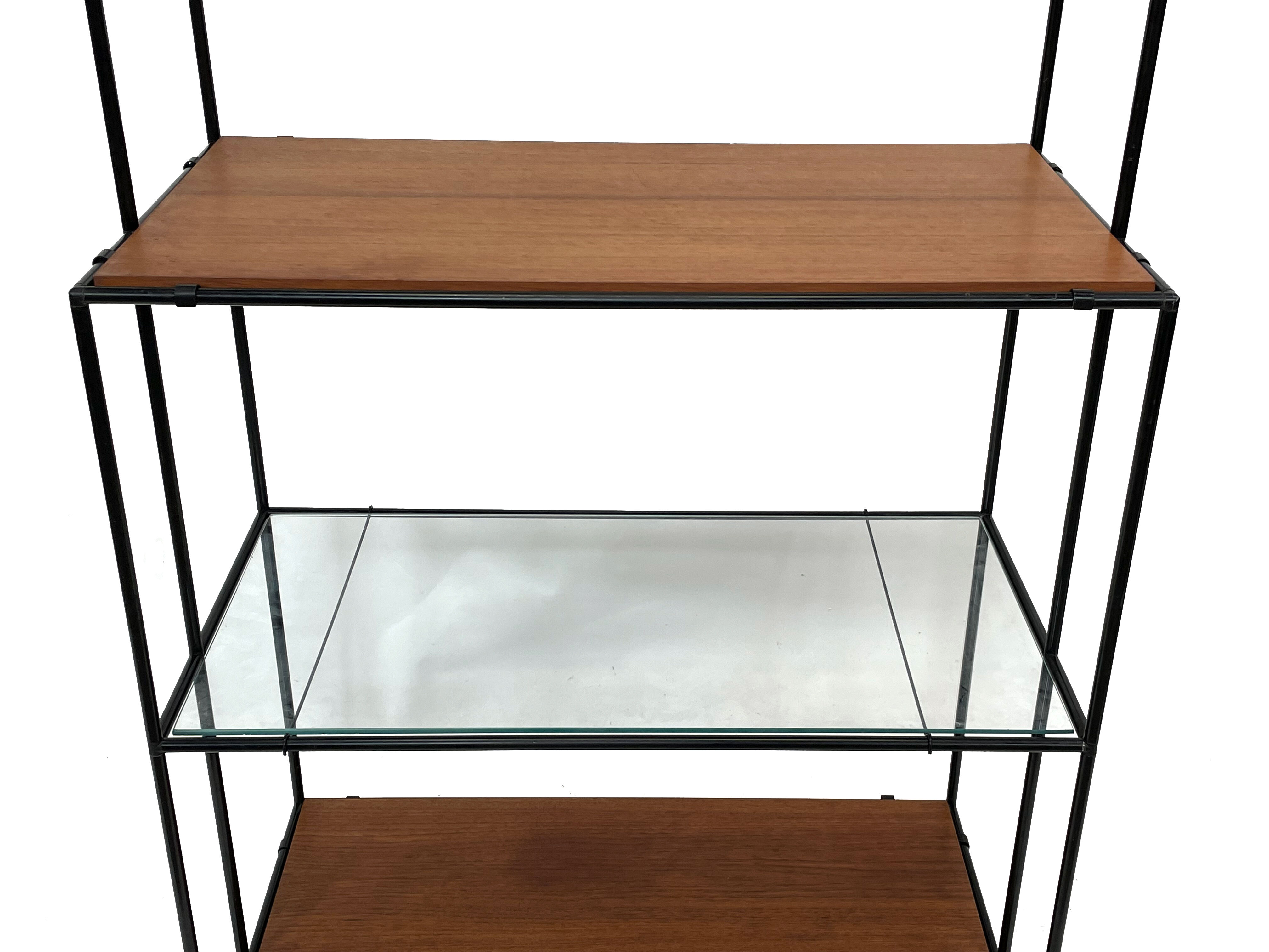 Vintage Poul Cadovius Abstracta wall unit cabinet