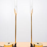 Postmodern table lamps italy 1980s