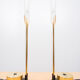 Postmodern table lamps italy 1980s