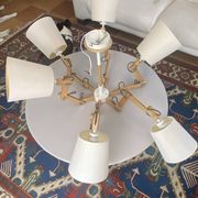 Scandinavian chandelier with articulated arms
