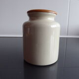 Ancient jar of mustard sandies from Meaux Pommery