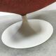Vintage Dutch design swivel chair &amp; ottoman G. Harcourt Artifort F978