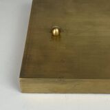 Lampe de bureau architecturale Bauhaus Art Déco en laiton, style Marcel Breuer
