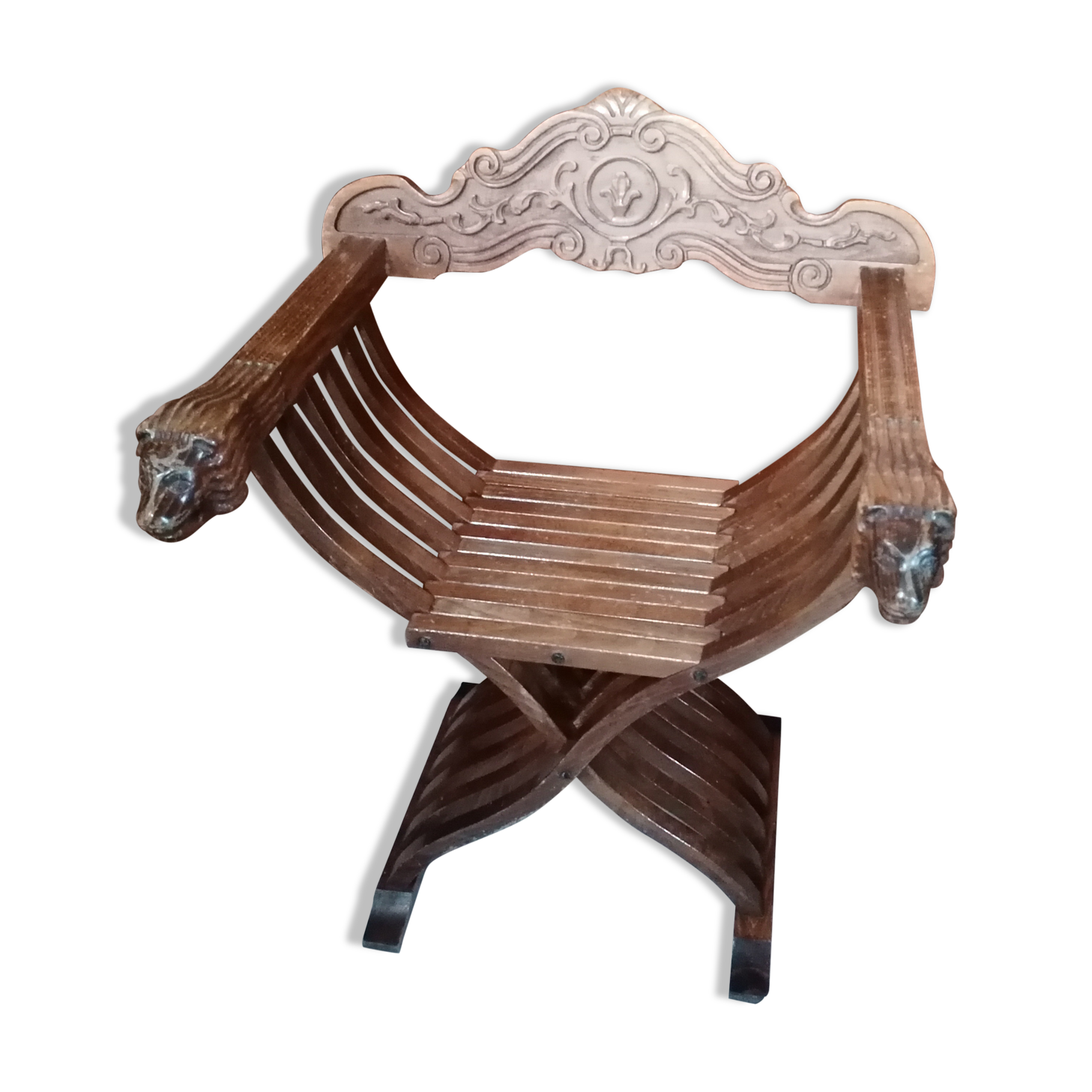 Curule or dagobert chair