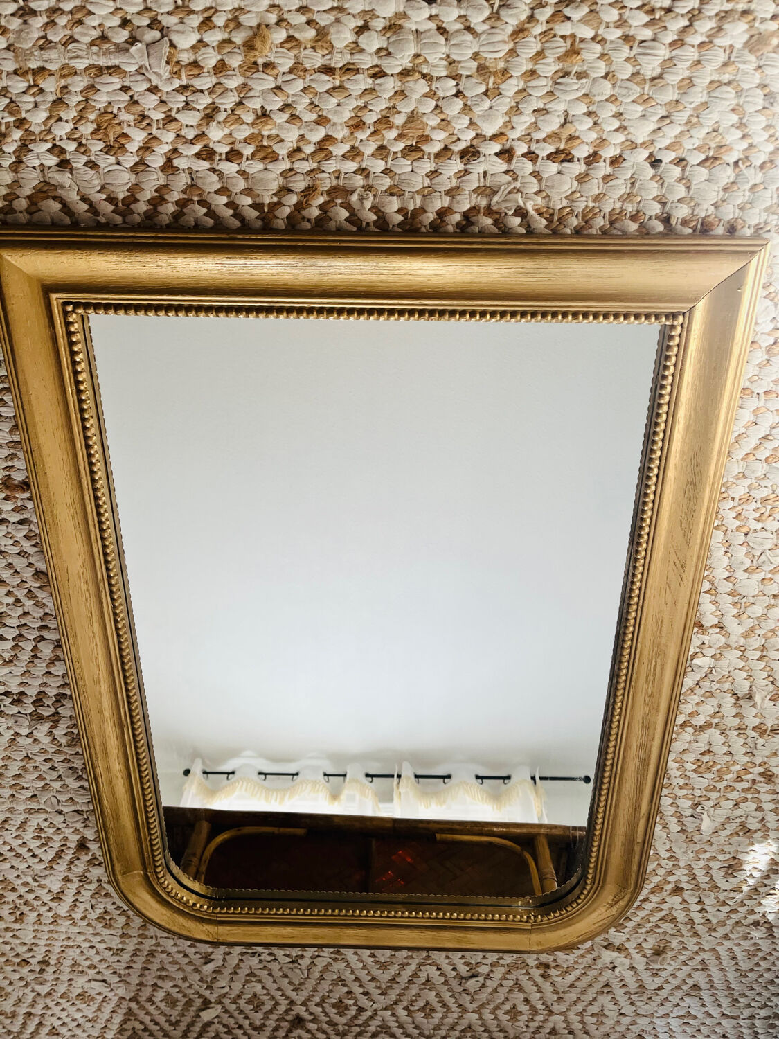 Mirror 80x59cm gilded wood