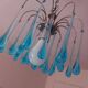 Lustre Murano gouttes d'eau Paolo Venini