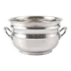 Silver-plated metal cup with diamond stamp "SIS" - 20th century
