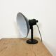 Industrial black enamel table lamp, 1950