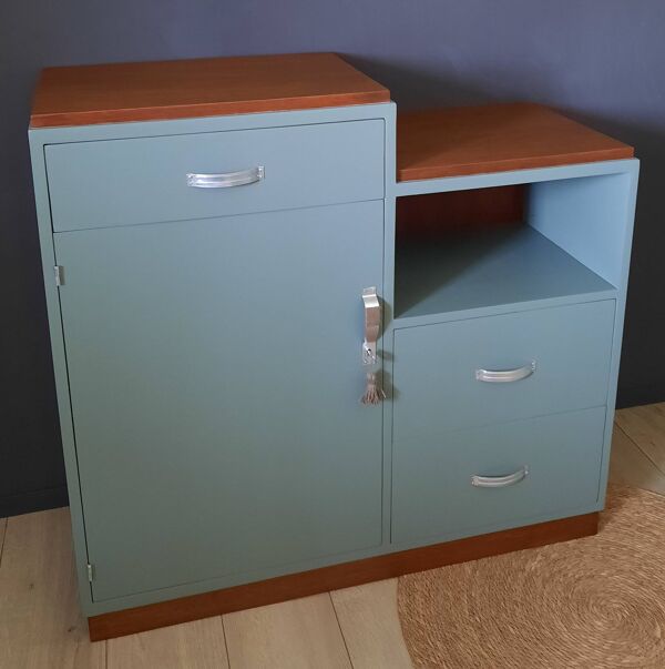 Buffet asymétrique vintage, années 50/60