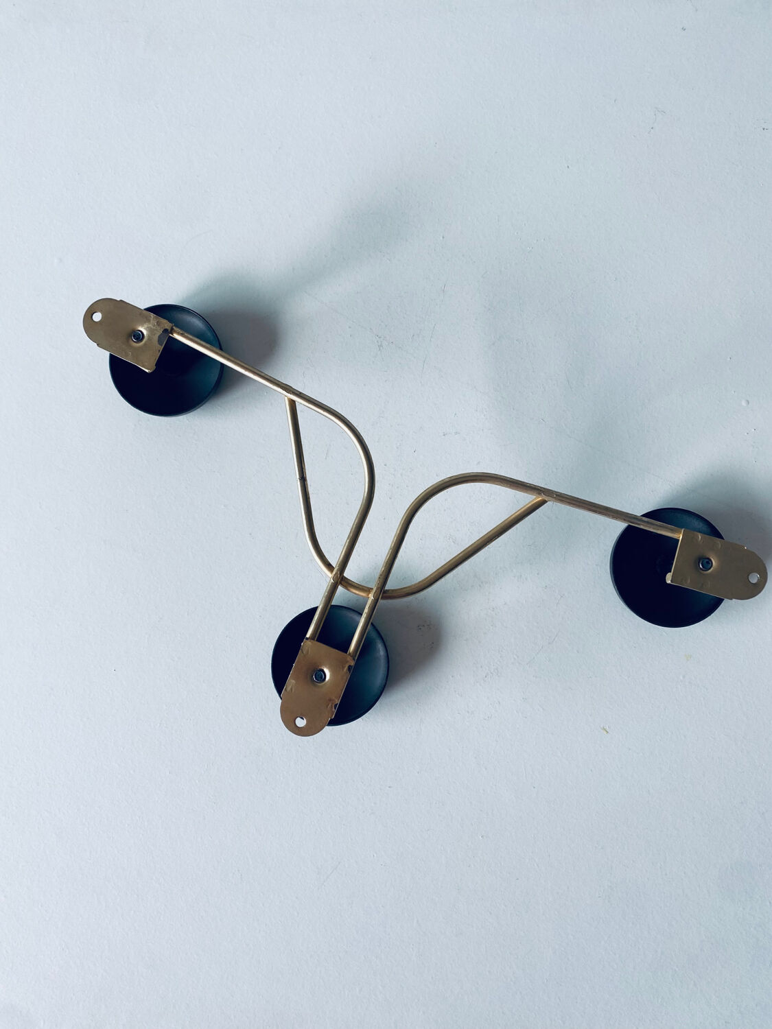 Vintage wall coat rack