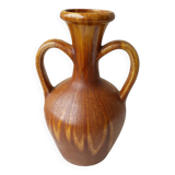 Signed ceramic vase