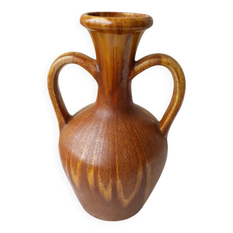 Vase céramique signé