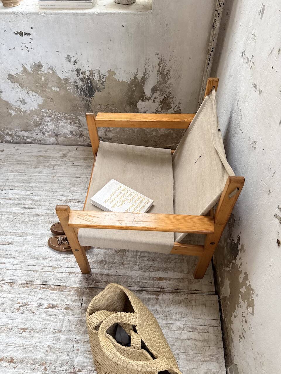 Safari chair in pine by Rold Rastad and Adolf Relling, 1960.
