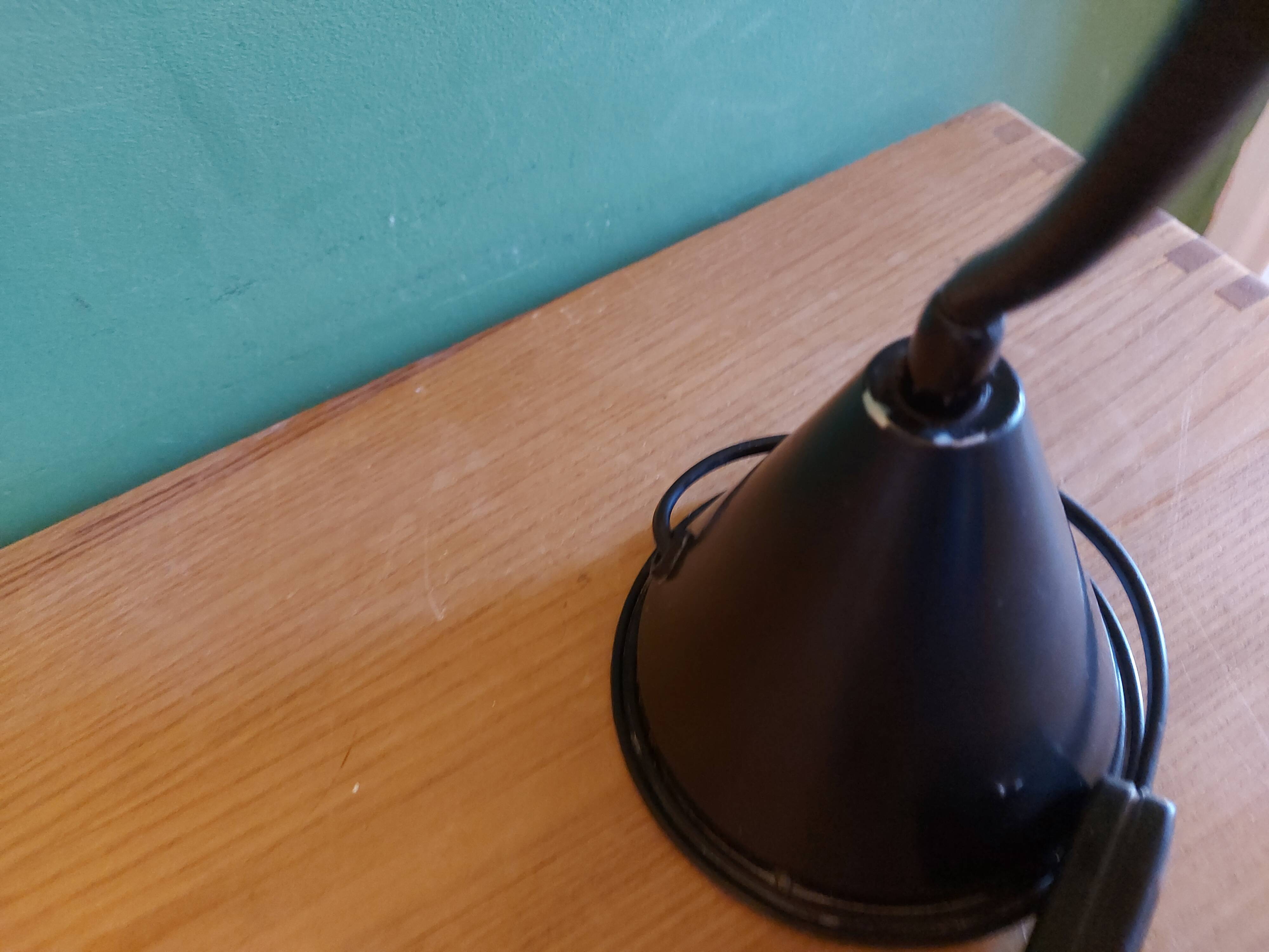 Vintage 80'S lamp with diabolo lampshade, made in Italy