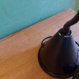 Vintage 80'S lamp with diabolo lampshade, made in Italy