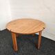 1970s solid larch dining table for four people by Mária Szedleczky - Signed
