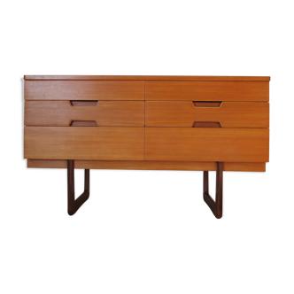 Long chest of drawers Uniflex by G.Hoffstead.