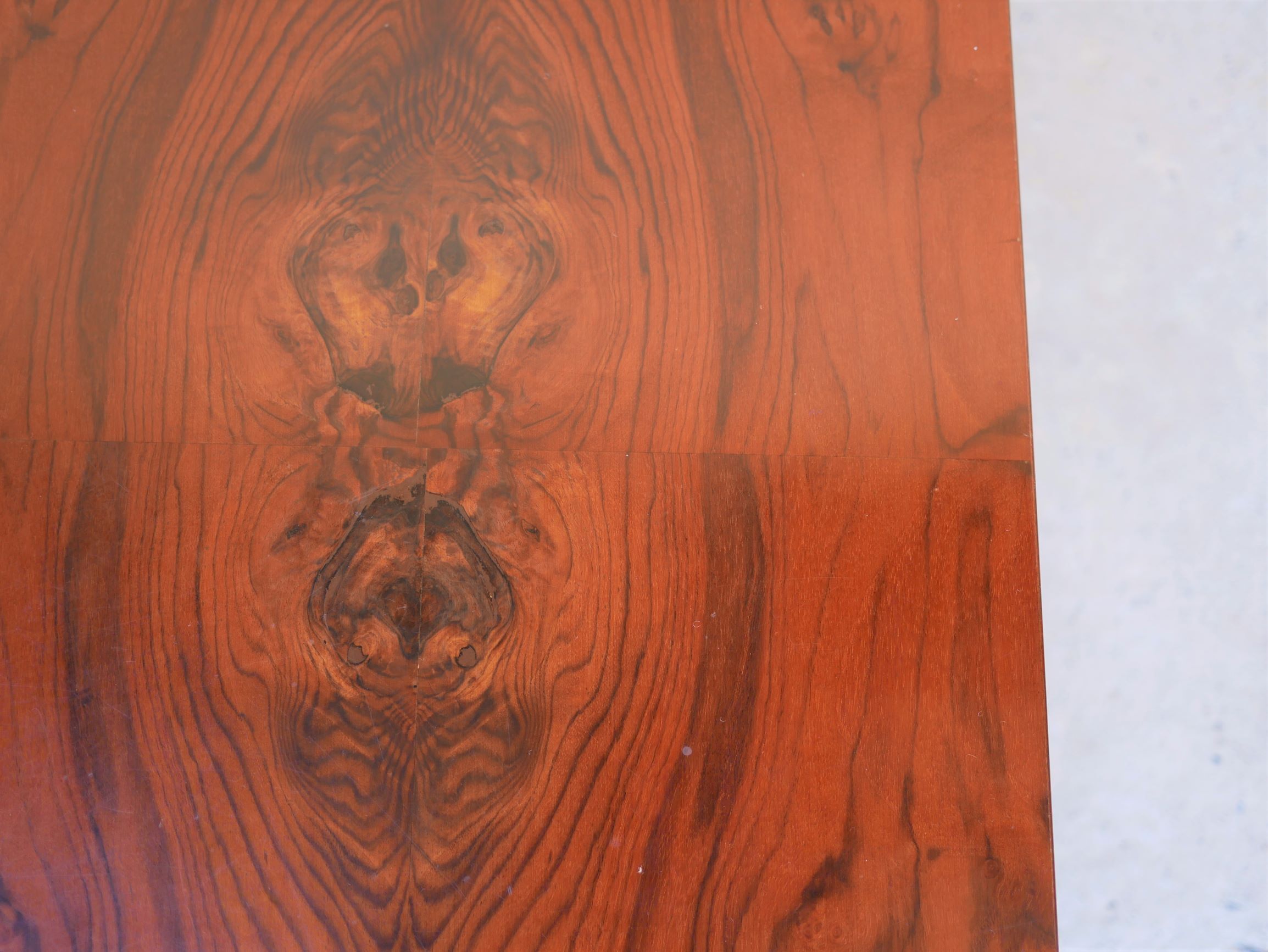 Table basse vintage en palissandre