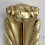 Paire d’appliques en bronze doré – 1950