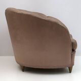 Gio Ponti Midcentury Rare Italian Curved Armchairs "Casa E Giardino" 1936