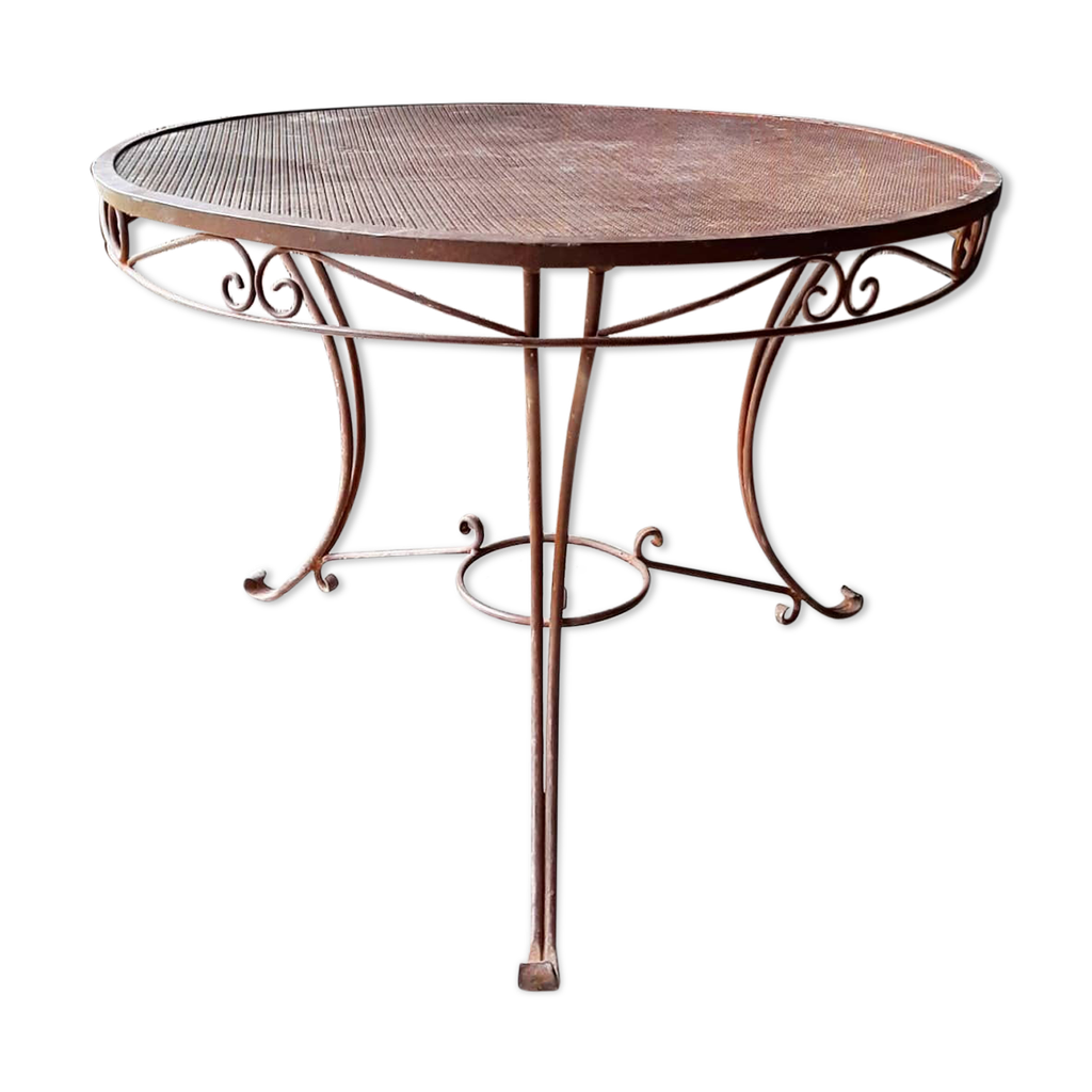 Table en fer forgé | Selency