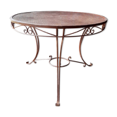 Wrought iron table