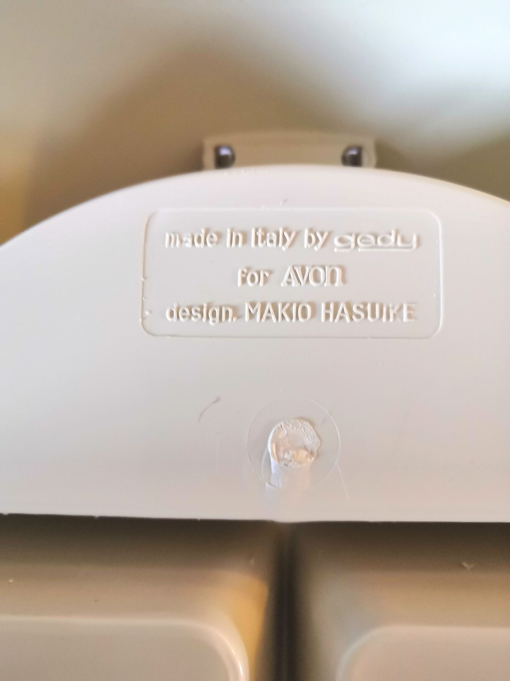 Folding makeup box design Makio Hasuike 70s, Gedy editions