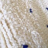 Beni ouarain carpet with blue polka dots 117x157cm