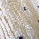 Beni ouarain carpet with blue polka dots 117x157cm