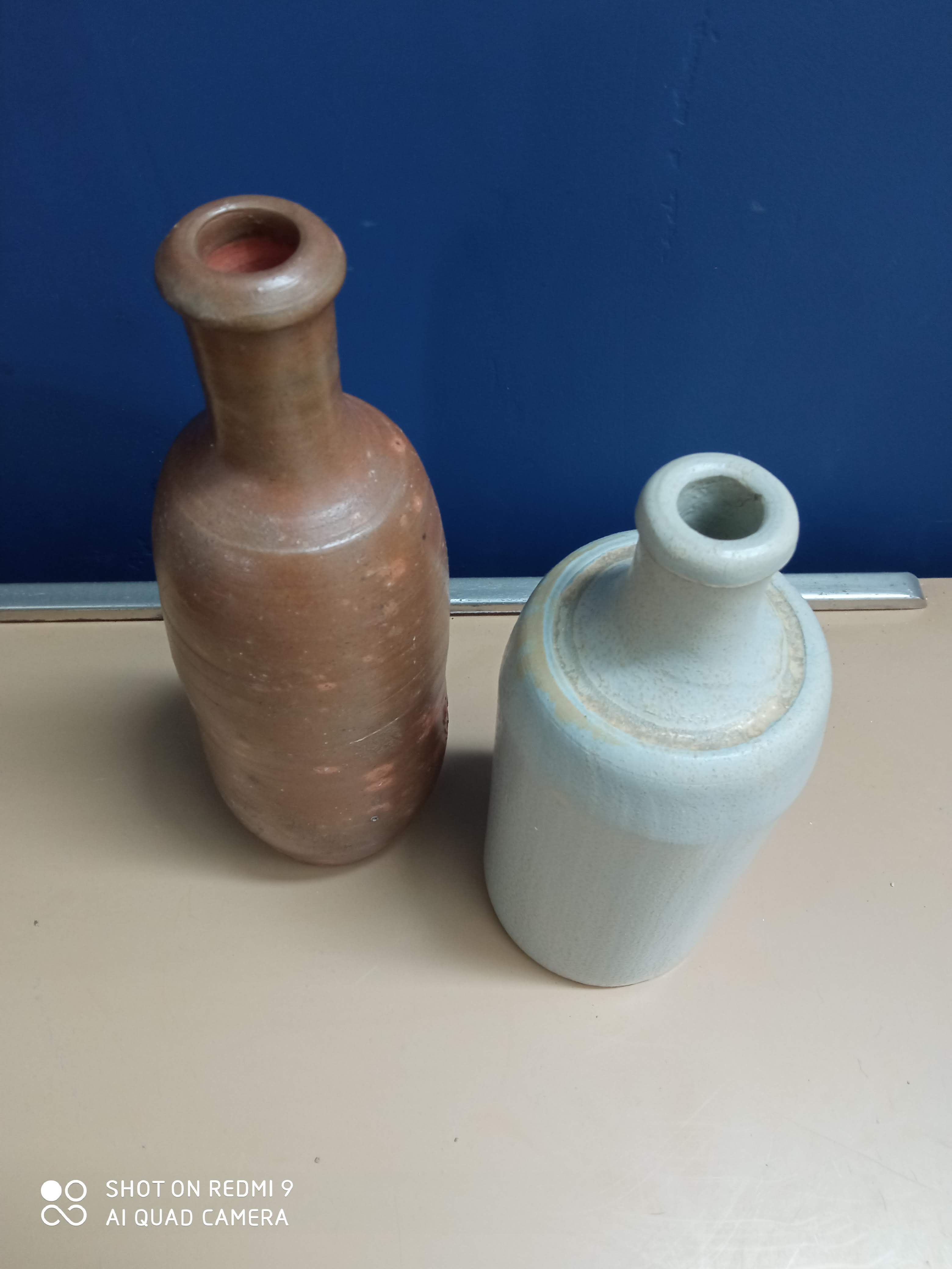 Vintage sandstone vases