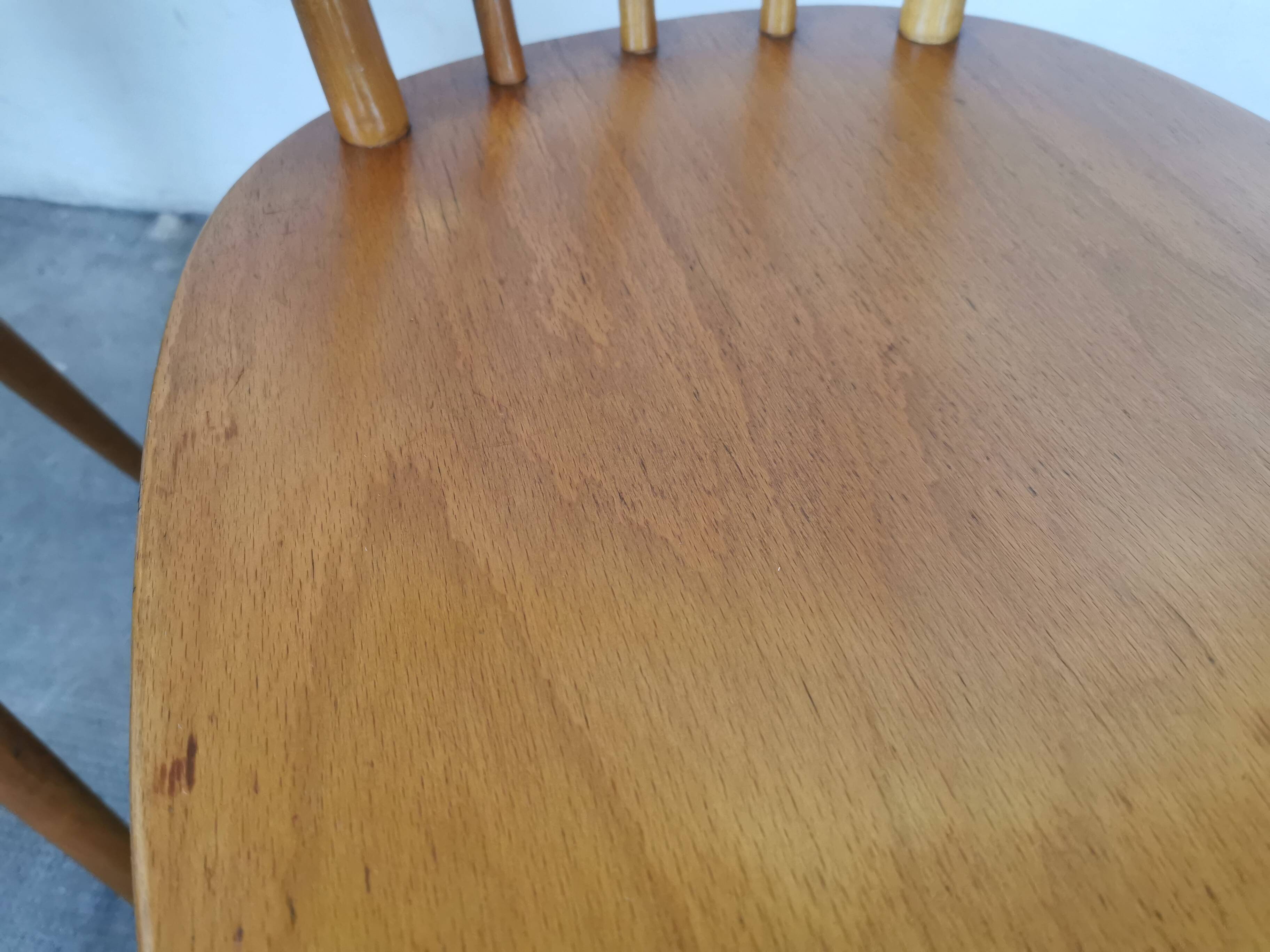 Set of 4 vintage bar bistro chairs