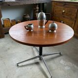 70s design round coffee table