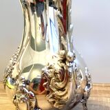 Elegant Louis XV Style Rocaille Silver Metal Tea Coffee Pot