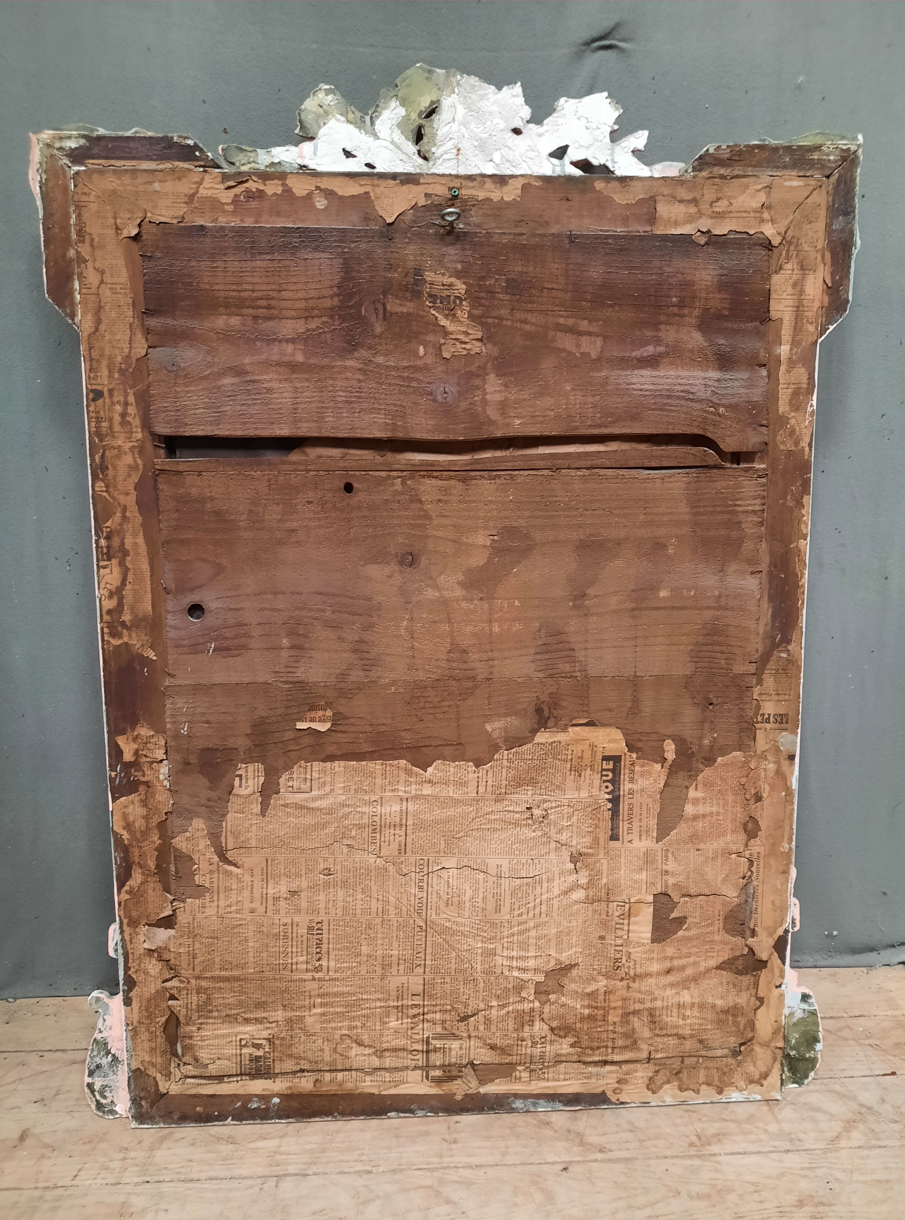 Chimney mirror 117x83cm