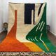 Traditional handmade pure wool rug, size 200 x 300 cm