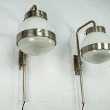 Pair of Delta wall lamps by Sergio Mazza for Artemide. Italy 1960sPair of D