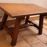Solid wood coffee table
