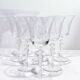 6 Verres à Vin Monogrammés C