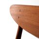 Quatre chaises danoises vintage en teck par Farstrup