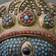 Ritual mask tibetan tibet demon protector mahakala stones