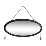 Art Deco oval mirror