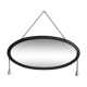 Art Deco oval mirror