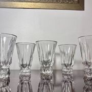 Collection of 5 Vases Saint Louis