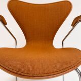 Wooden 3207 chair by Arne Jacobsen for Fritz Hansen, 1980s